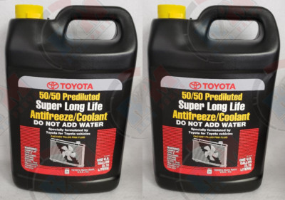 2 Gallons Super Long Life 50/50 Pink Antifreeze Coolant for Toyota-Lexus-Scion