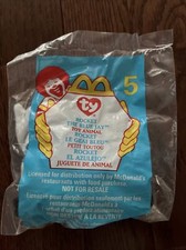Ty Beanie Baby Rocket The Blue Jay McDonalds Collectible Plush Retired Original