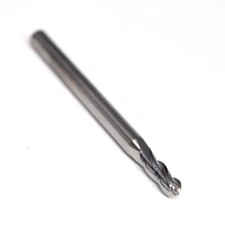 Microcut 84105B Carbide Ball End Mill 0.105" 4FL Uncoated