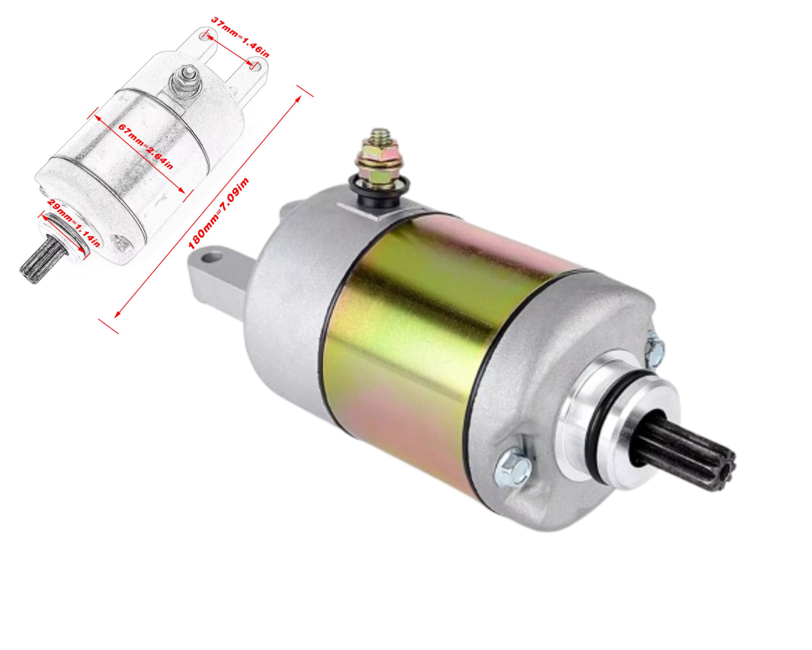 Démarreur électrique YAMAHA YP Majesty 250 pour vos trajets urbains quotidiens