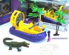 AIRBOAT Toy Set, E-Team X Swamp Zip-Line Girl Expedition Rescue, Each