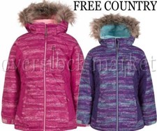 NEW STYLE GIRLS FREE COUNTRY RADIANCE BOARDER JACKET WINTER COAT RADIANCE FABRIC