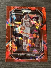 2023 Prizm Draft Picks Red Ice Dillon Mitchell Texas Longhorns #35