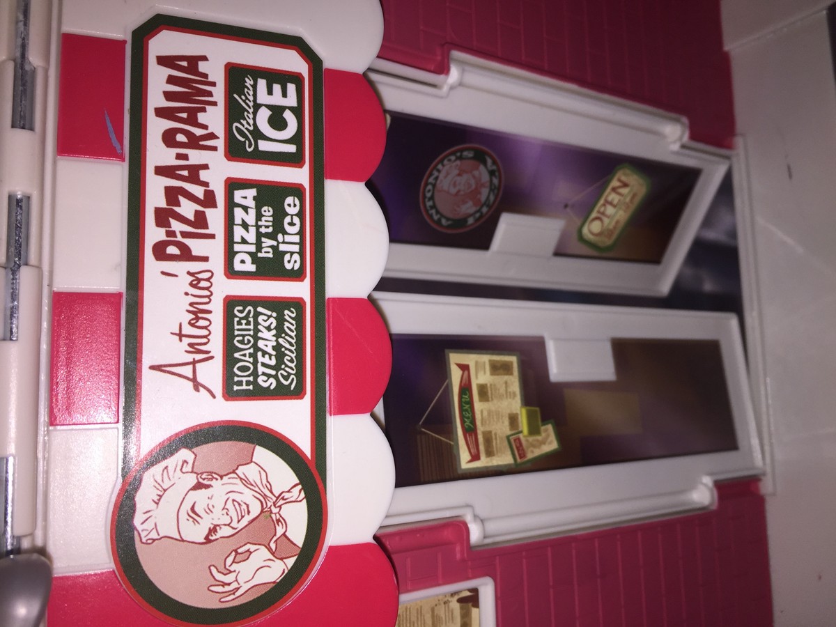 2012 TMNT Ninja Turtles Anchovy Alley Antonio's Pizza Rama Pop Up