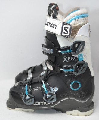 Salomon X-Pro 90 Energyzer Womens 24/24.5 286mm Ski Boots Black Calf Adjuster