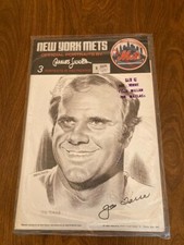 Charles Linnett Portraits Sealed New York Mets Joe Torre Felix Millan Matlack