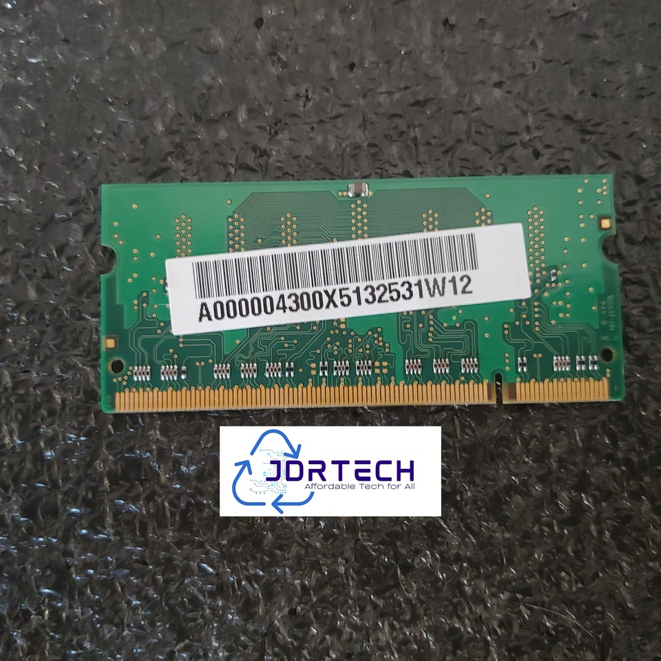 SK Hynix 256 MB SO-DIMM 533 MHz PC2-4200 DDR2 Memory (HYMP532S64BP6-C4 AA) - Image 2 of 2