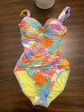Bleu Rod Beattie One Piece Swimsuit Size 4 New RBFP22978