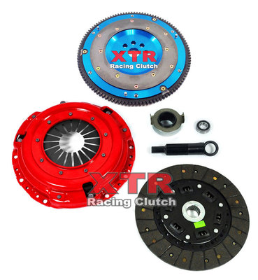 XTR STAGE 2 CLUTCH SET & ALUMINUM FLYWHEEL for 1990-1991 ACURA INTEGRA 1.8L 4CYL