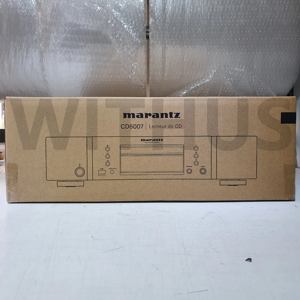 Marantz CD6007 CD Players Finely Tuned CD Player 220V_Black- Express_ - image 3 of 4