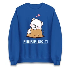 Bubu and Dudu Perfect Valentine Day Sweatshirt,Happy Valentine Day Gift Jumper