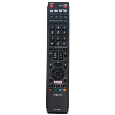 GB173WJSA Replace Remote for Sharp TV LC-70UC30U LC-60UE30U LC-80UE30U LC70UE30U