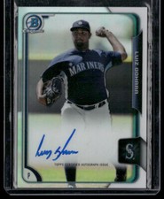 2015  Bowman Chrome Luiz Gohara BCAP-LG Prospect Autographs Refractors /499
