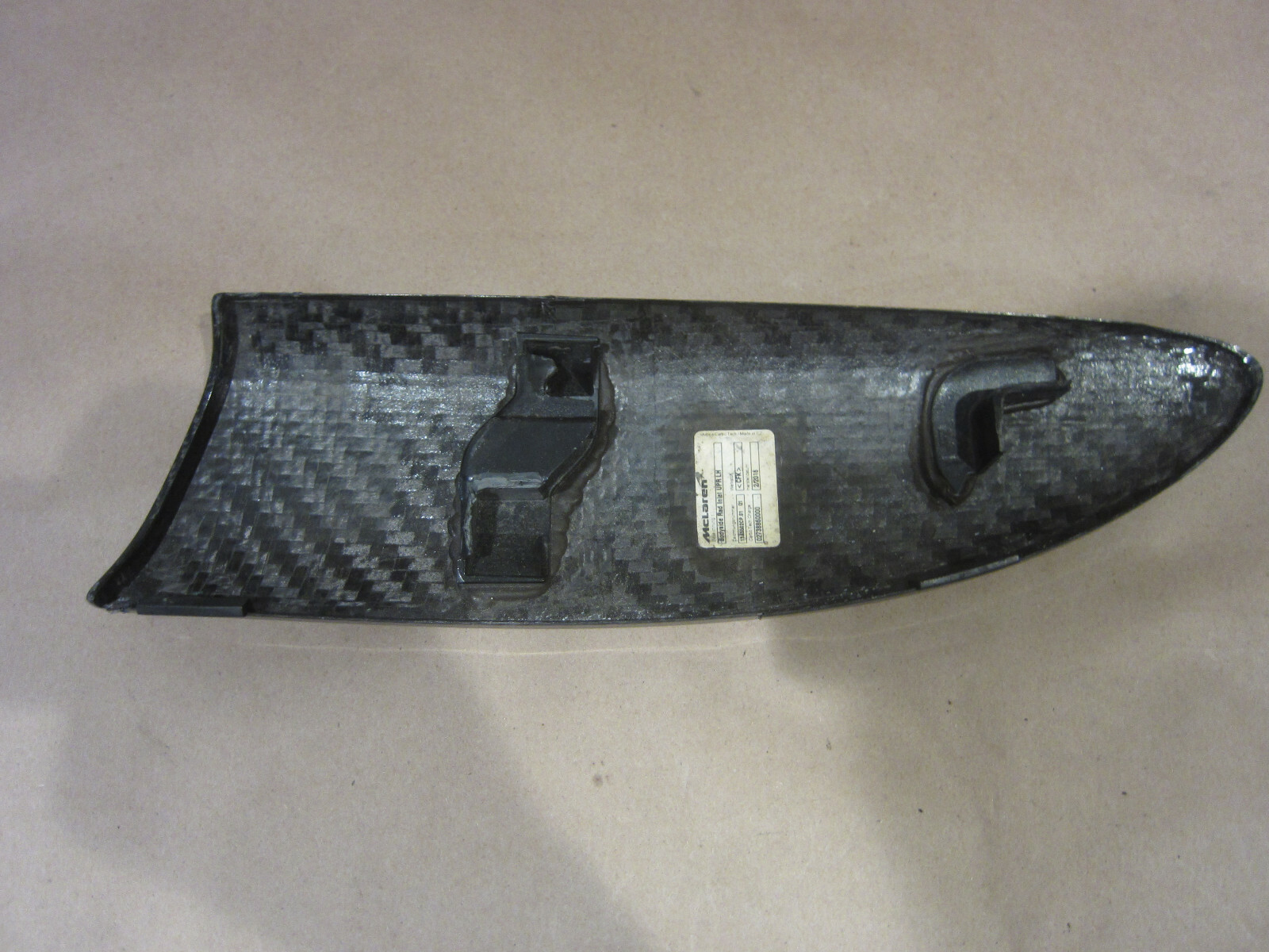 McLaren 570S - LH Bodyside Upper Radiator Inlet (Damage) - P/N 13A5502CP