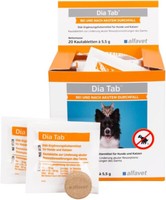 Dia Tab 20 × 5,5 G Alfavet – DiäT-ErgäNzungsfuttermittel FüR Hunde & Katzen