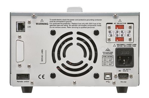 GW Instek GPP-1326/2323/3323/4323 Multi-Output Programmable DC Power Supply 192W - Picture 11 of 15
