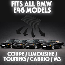 Aschenbecherdeckel Rollo Gleitrollo Deckel für BMW E46 Coupe Cabrio Limo hinten