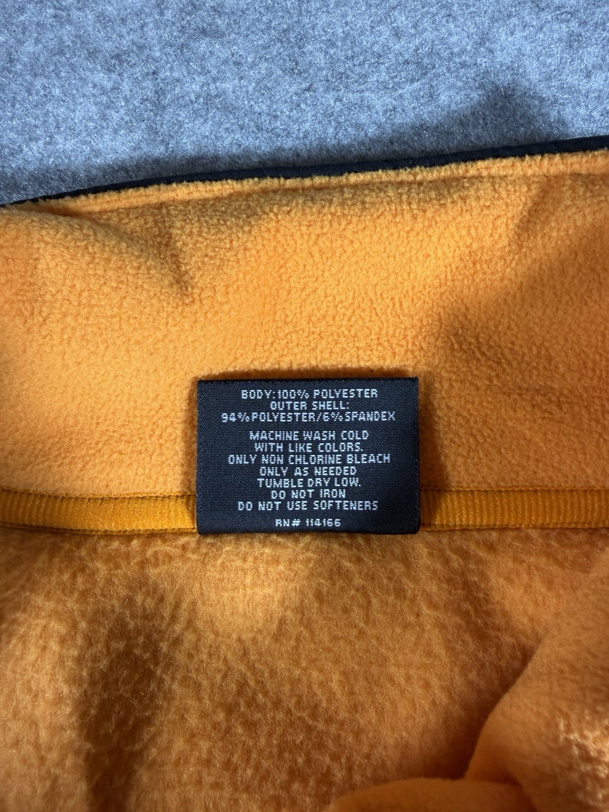Colosseum Tennessee Volunteers Vest Mens L Orange Black Fleece VOLS Embroidered thumbnail 11