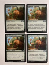 4x Mtg Core Set 2021 M21 Thrashing Brontodon NM/M Magic The Gathering
