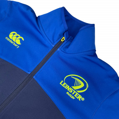 ウェア rugby NZ jacket Canterbury of New Zealand CCC Leinster Rugby Full Zip Jacket Blue