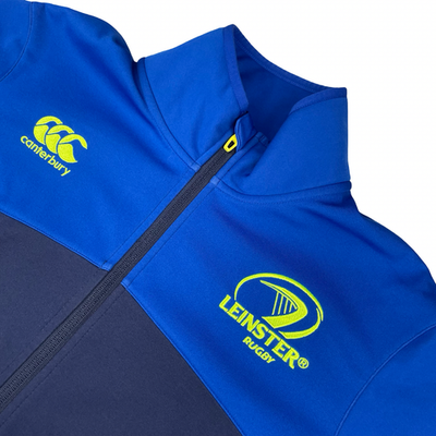 Canterbury of New Zealand CCC Leinster Rugby Full Zip Jacket Blue