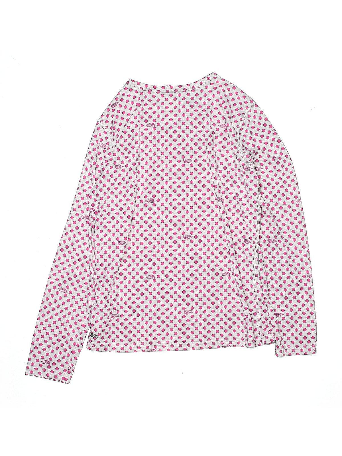 The North Face Girls Pink Long Sleeve T-Shirt 14 thumbnail 2