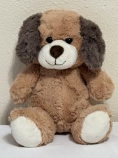KellyToy 9 Inch Sitting Brown Puppy Dog Plush Soft Clean