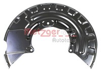 Spritzblech Bremsscheibe Vorne Rechts Metzger 6115182 FÜR Audi Seat Skoda VW