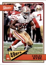 2018 Classics #84 Carlos Hyde - FB
