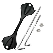 Battery Hold Down With 304 Stainless Steel J-bolt Kit For Tacoma 2005-2023 Battery Hold Down With 304 Stainless Steel J-bolt Kit For Tacoma 2005-2023
