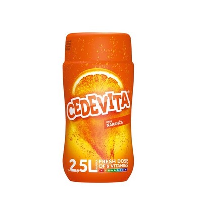 (14,95 EUR/kg)Cedevita Naranca Orangen Brausepulver Getränkepulver 200g Kroatien