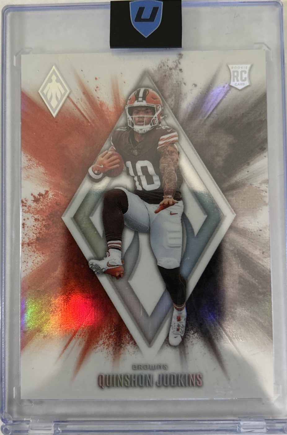 2025 Panini Phoenix - Color Blast Quinshon Judkins #8 (RC)