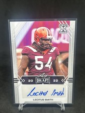 2022 Leaf Draft - Autographs Lecitus Smith #BA-LS1 (AU, RC)