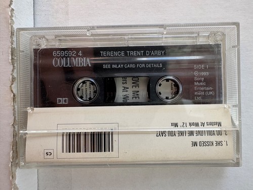 Terence Trent D'arby - She Kissed Me Single Cassette 1993 693A - Picture 2 of 2