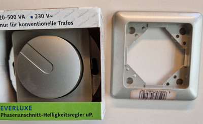 REV Ritter / DÜWI Dimmer f. konv. Trafos EverLuxe champagner (silber) 48309