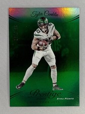 2024 Panini Prestige Green Xtra Points Tyler Conklin 179/199 Jets #64 SP