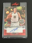NIKOLA JOKIC 2025 LEAF METAL HAPPY HOLIDAYS WINTER WONDERLAND AUTO 1/1 NUGGETS