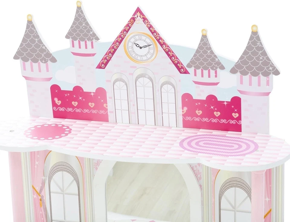 Prinzessin Waschtisch Set mit Spiegel & Zubehör für 12" Puppen - Bild 4 von 4