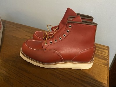 Red Wing Irish Setter 8875 Heritage Moc Toe Boots Classic Red Oro Russet 8.5 E