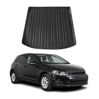 Kofferraumwanne Laderaumwanne FüR Vw Golf 2013-2019 Variant Gummi Tpe Schwarz