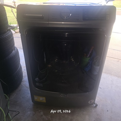 #ad Maytag Front Load Washer w Extra Power 16 Hr Fresh Hold 4.5 cu. ft. $350.00