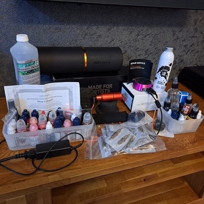 Chayenne Sol Nova Tattoo Maschine Pen mit Zubehör. Top Zustand