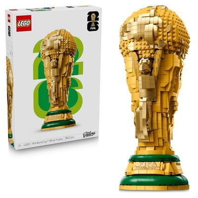 LEGO Editions Trofeo Ufficiale della Coppa del Mondo FIFA - Kit di Modellismo Fa