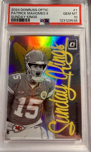 2024 Panini Donruss Optic - Sunday Kings Patrick Mahomes II #1