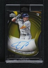 2022 Topps Chrome Black Auto Gold Refractor 8/50 Wander Franco #CBA-WF Auto 0q0