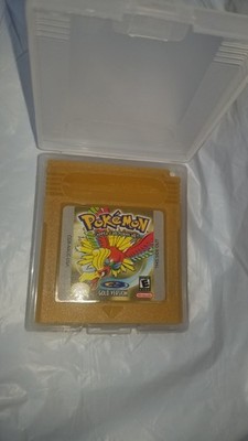 Pokemon Gold Version (Nintendo Game Boy Color, 2000) for sale