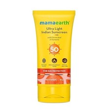 Mamaearth Ultra Light Indian Sunscreen SPF 50 PA   Lightweight 50g