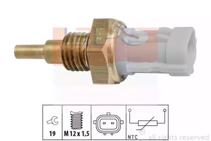 1830351 COOLANT TEMPERATURE SENSOR GAUGE EPS FOR SUZUKI SX4,SWIFT IV - Picture 2 of 5