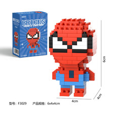 Marval Legends Lega Deadpool Spider Man Building Blocks Iron Man Cartoon Charact