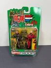 GI Joe vs Cobra Spy Troops CROSS HAIR COBRA CLAWS COMMANDER 3.75" Figure 2 Pack